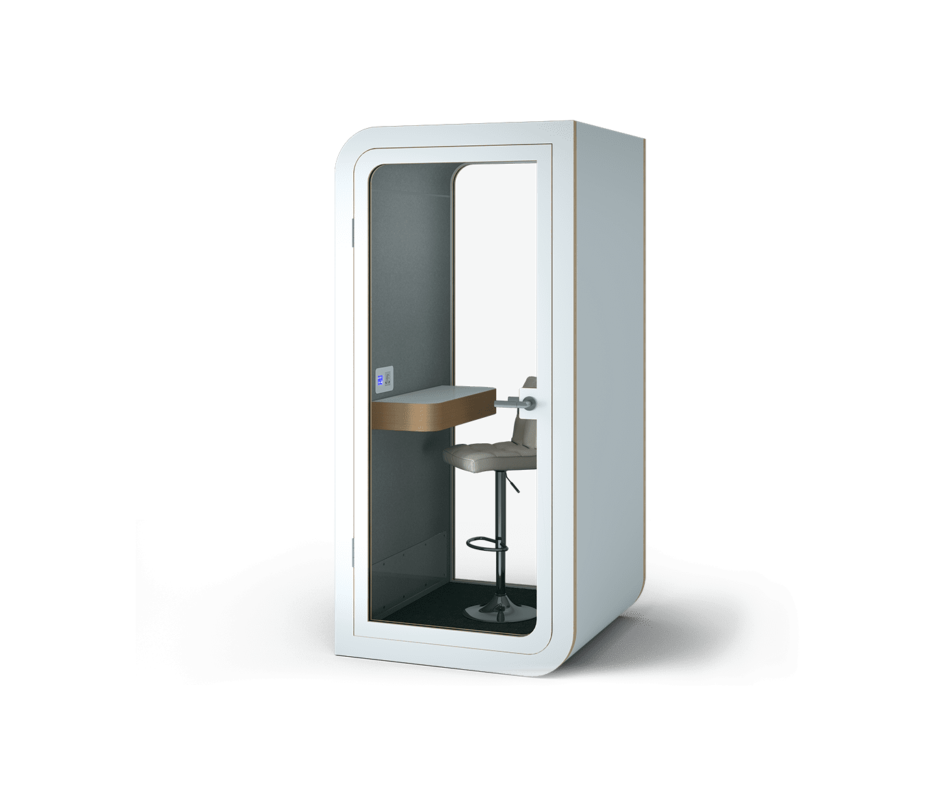 Videoconferencing Office Booths : soundproof phone booth