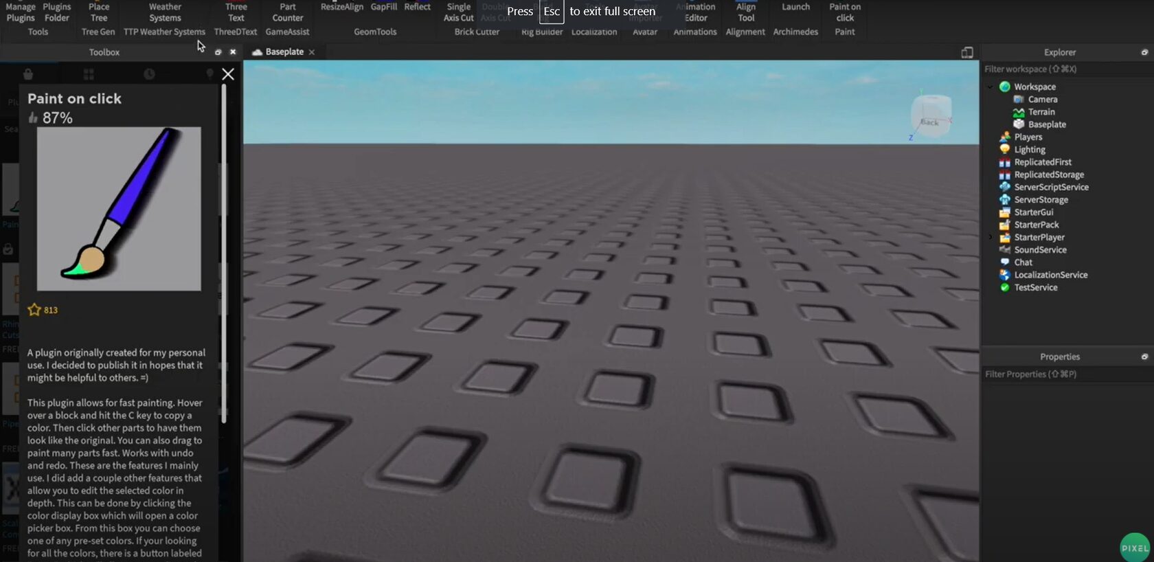 roblox программирование