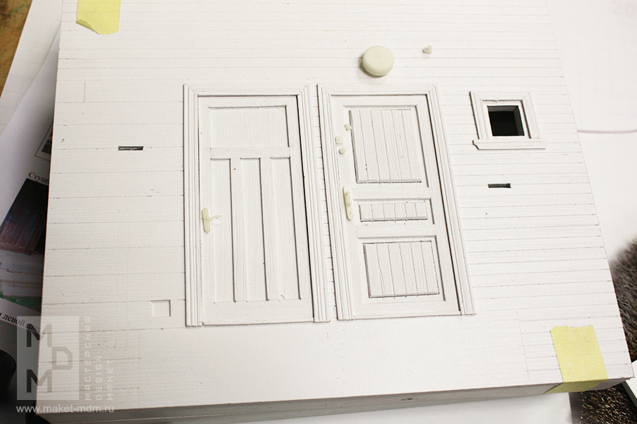 макет крыльца, макет в подарок