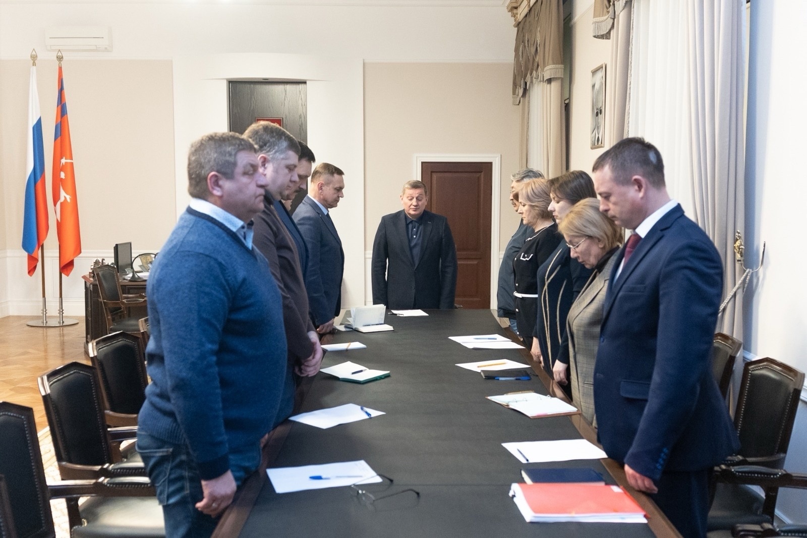 Губернатор Волгоградской области Андрей Бочаров провёл совещание в связи с терактом в Крокус Сити Холле