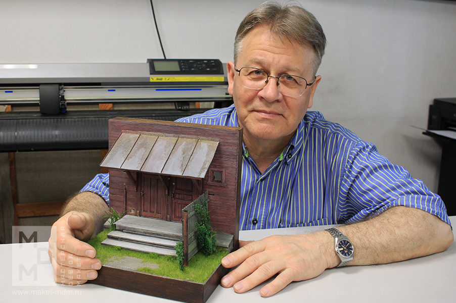 макет крыльца, макет в подарок