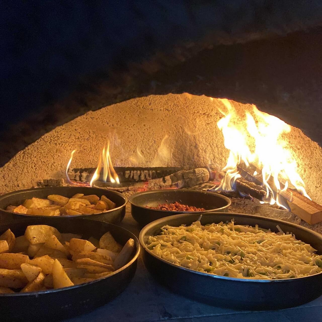 Печь для пиццы на дровах Сицилия 68см. (комплект) /Cook-Party