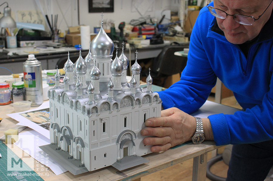 макет Александро-Невского собора