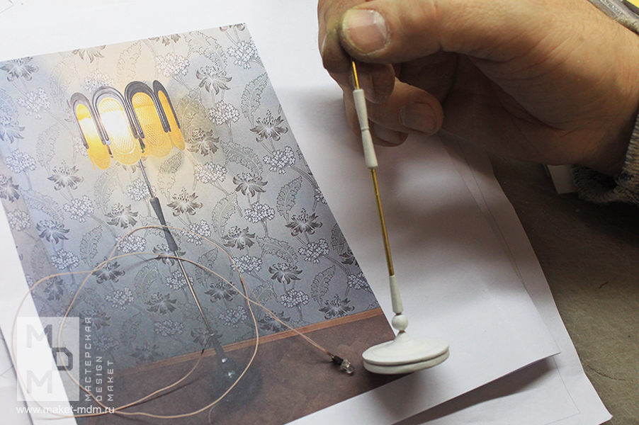 макет интерьера Петровы в гриппе 