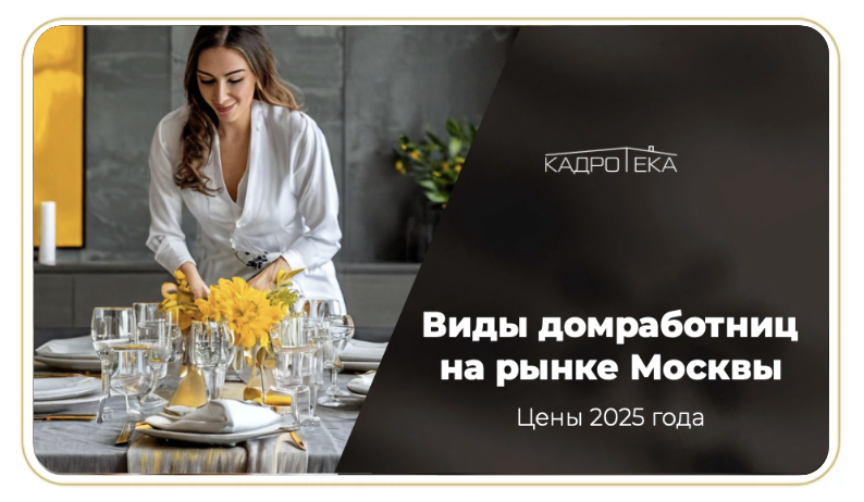 домработницы в москве