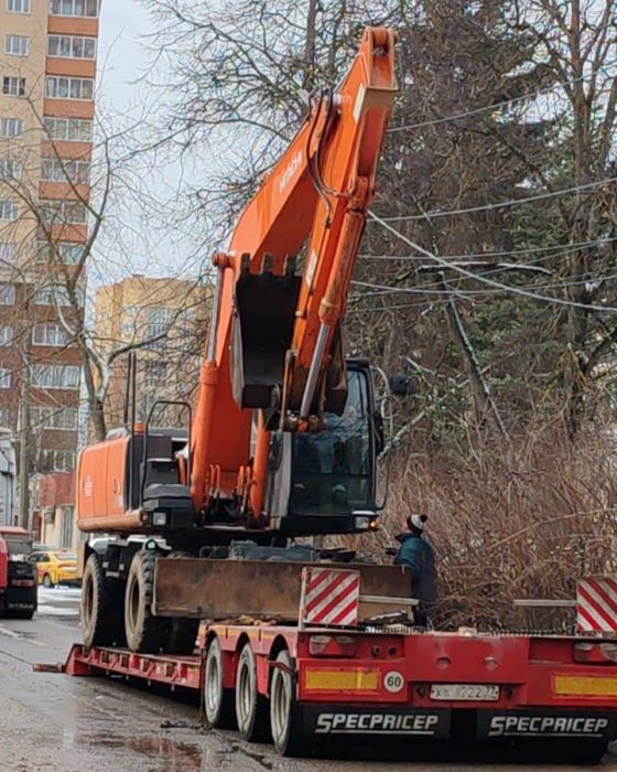 Ремонт гидравлики колесного экскаватора Hitachi ZX