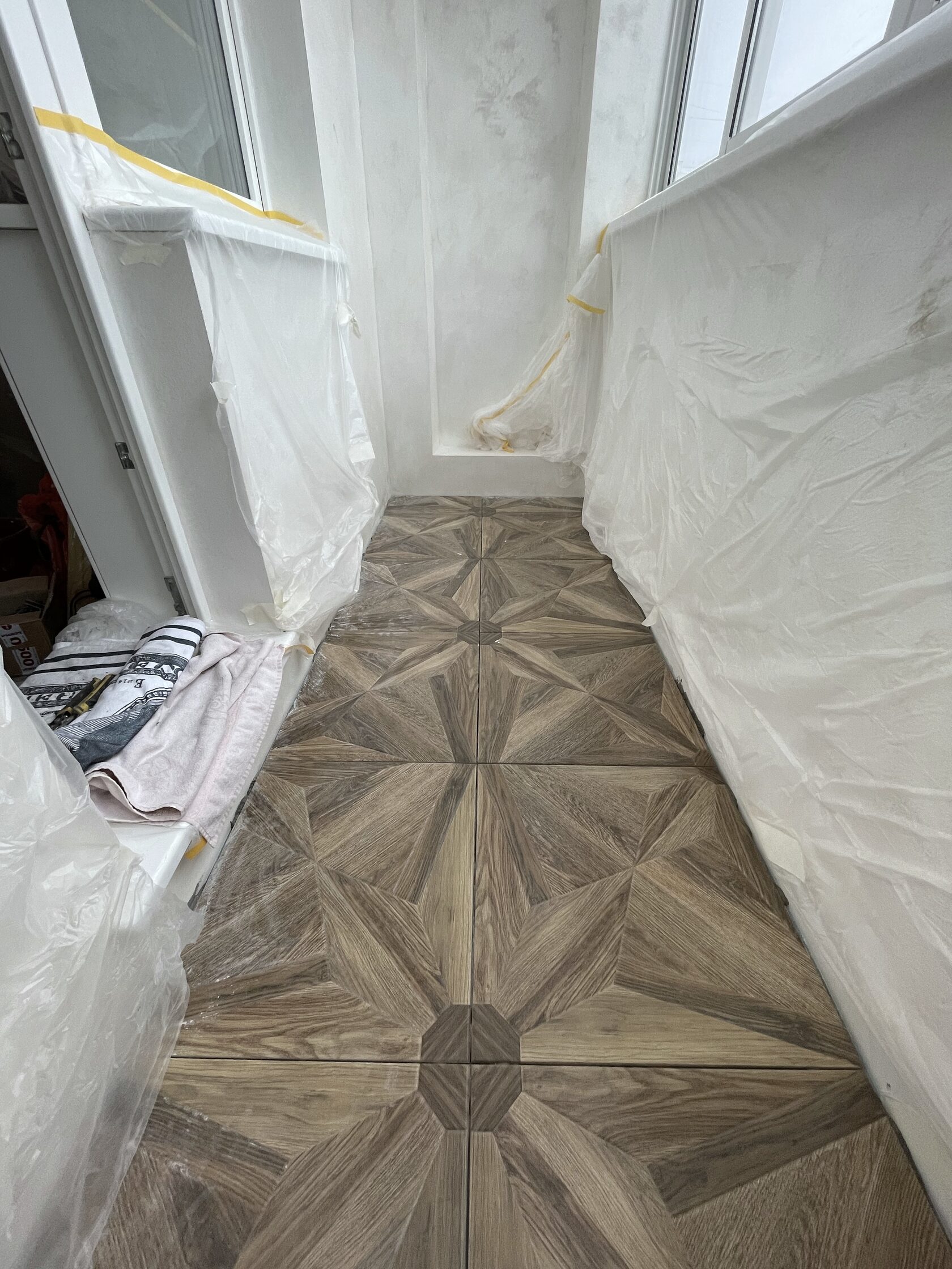 Сухая стяжка в лоджии. Насыпной пол кнауф на лоджии, балконе