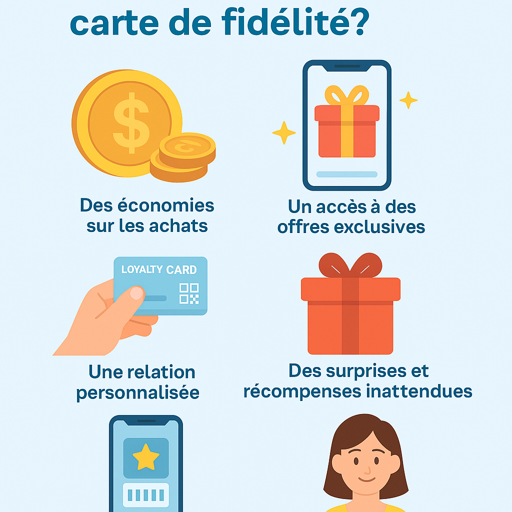 Quels avantages pour les clients avec une carte de fidélité