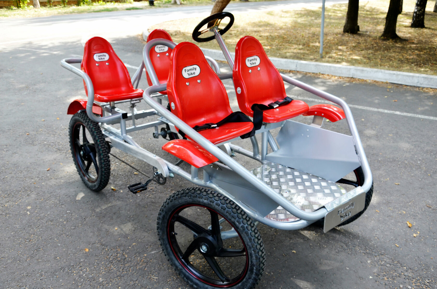 Модельный ряд веломобилей Familybike — веломобили для взрослых и детей