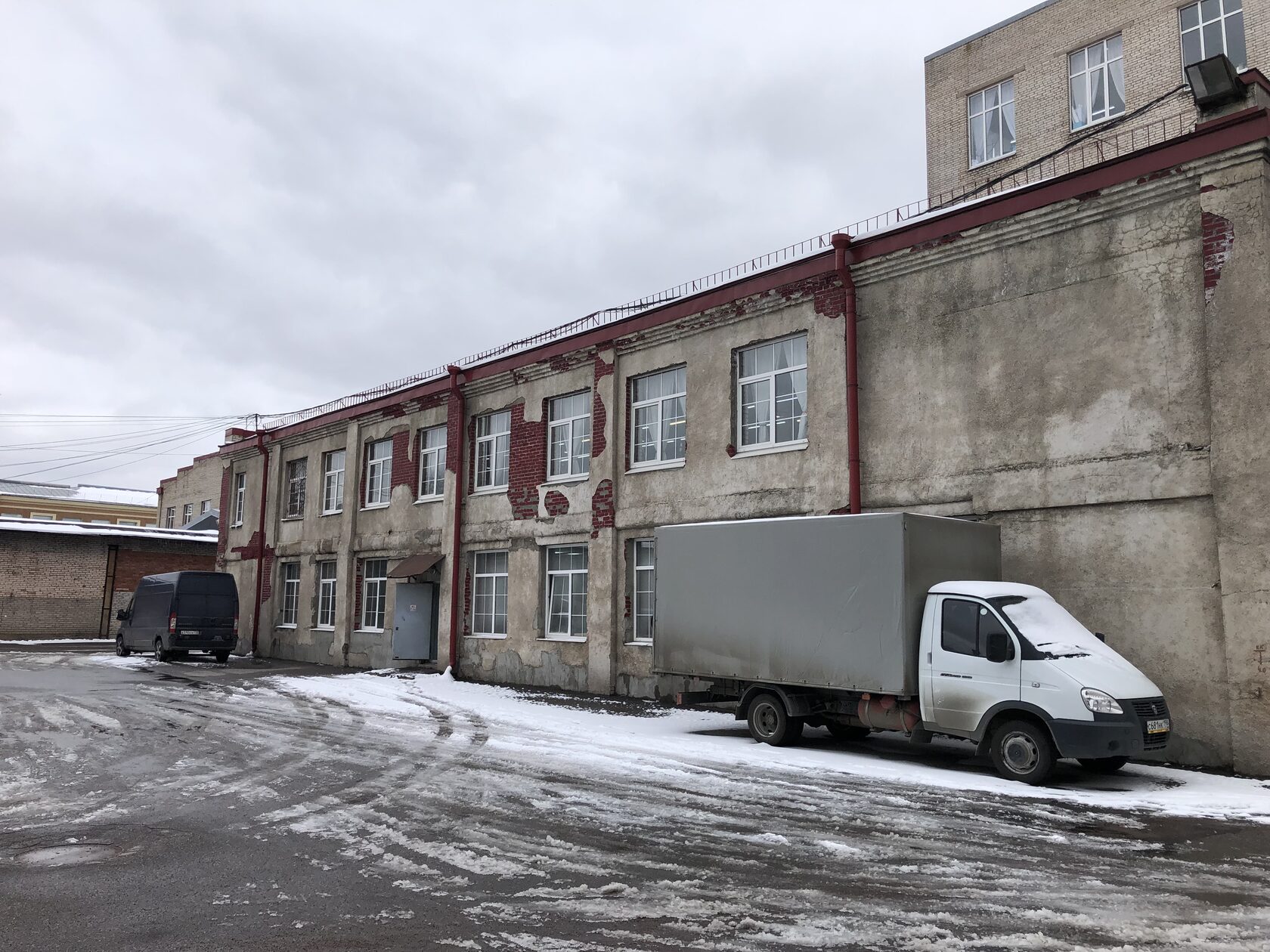 Обследование промышленного здания
