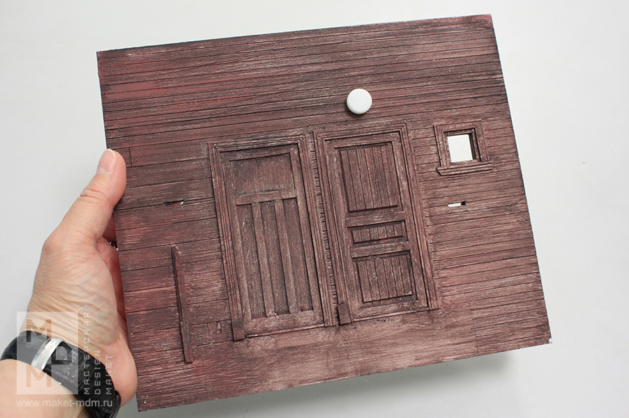 макет крыльца, макет в подарок