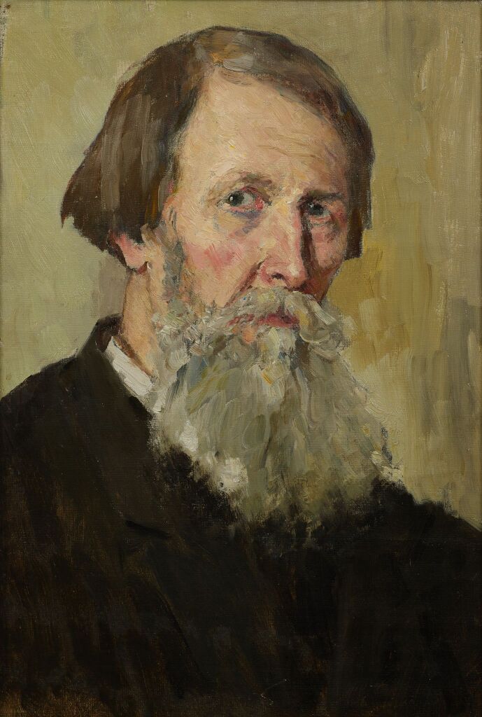 Виктор Васнецов. Автопортрет, 1912-1913. Холст, масло 50,3 x 34,3 см. Государственная Третьяковская галерея. Москва. Экспонируется в музее Виктора Васнецова.