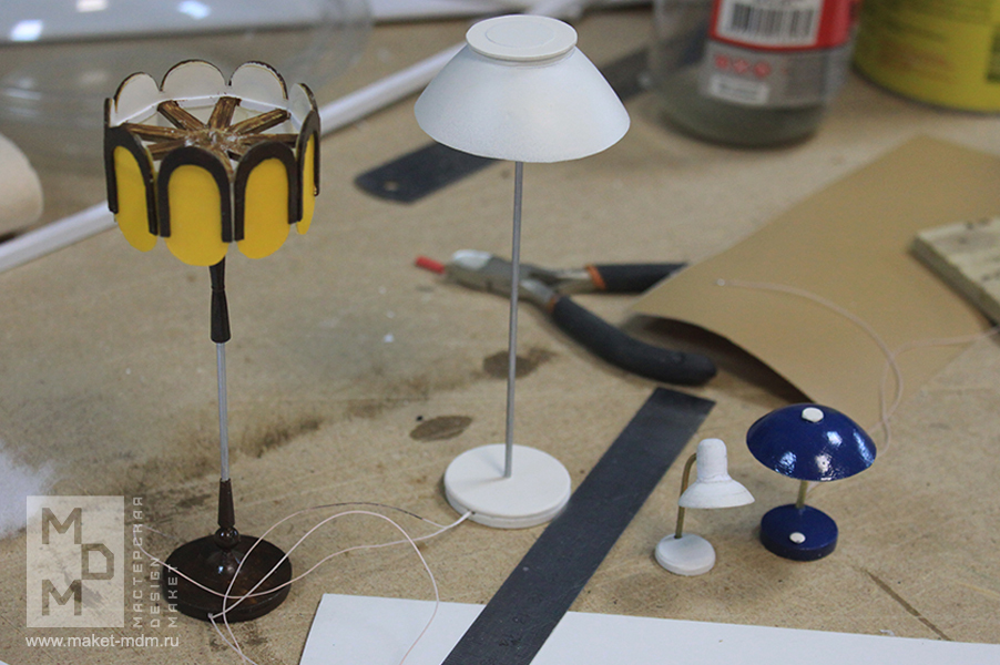 макет интерьера Петровы в гриппе 