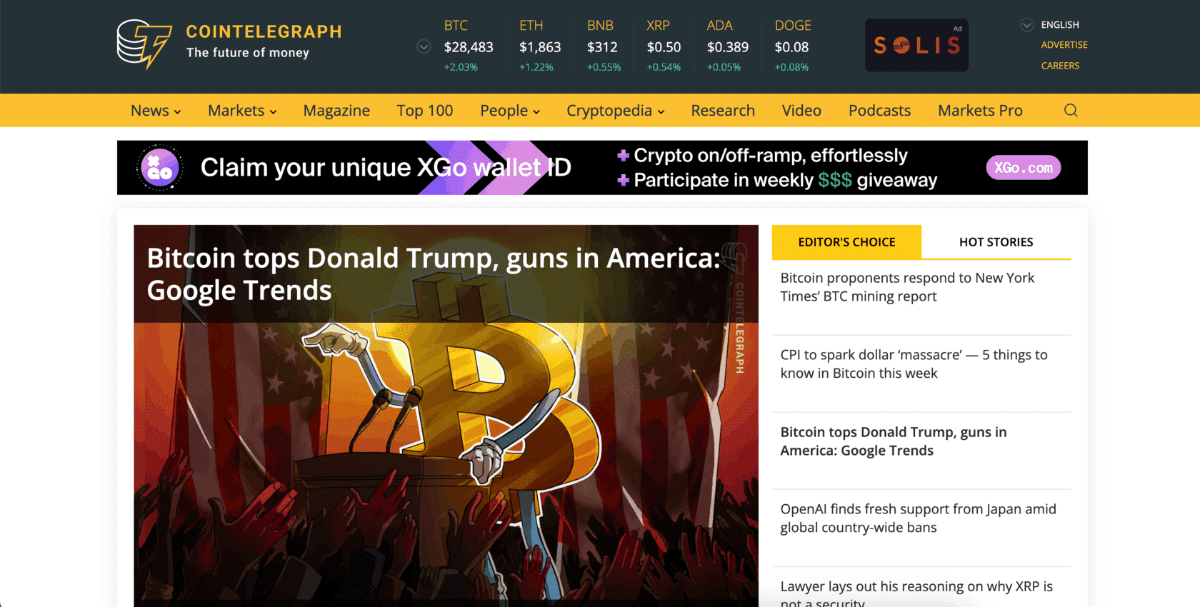 CoinTelegraph