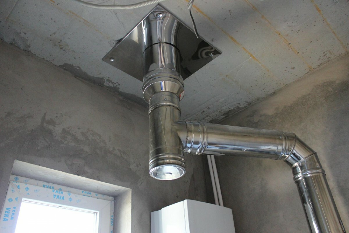 дымоход для газового котла